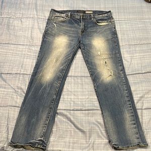Aeropostale slim straight jeans 34x32